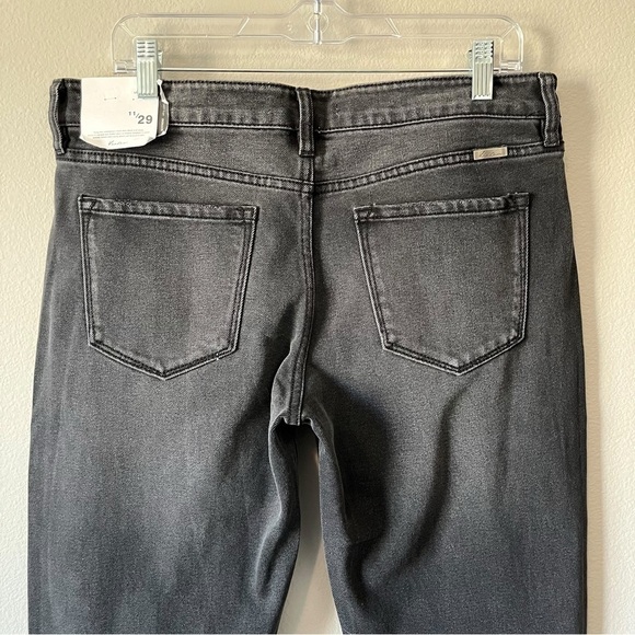 KanCan NEW Ilia High Rise 90s Slim Boyfriend Jeans Dark Gray Size 11/29 - Picture 11 of 16